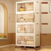 Stackable Storage Bins | Foldable Organizer | Cabinet Box