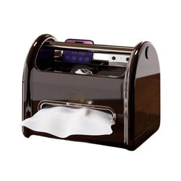 Tissue Box Cover & Napkin Holder for Home, Office Desk Accessories Table Caddy Bedside Nightstand Organizer | Modern Car Tissue Holder for Living & Drawing Room, Bathroom & Living Room