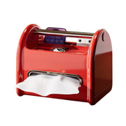 Tissue Box Cover & Napkin Holder for Home, Office Desk Accessories Table Caddy Bedside Nightstand Organizer | Modern Car Tissue Holder for Living & Drawing Room, Bathroom & Living Room