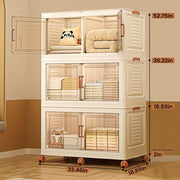 Stackable Storage Bins | Foldable Organizer | Cabinet Box